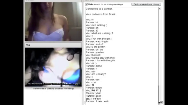 omegle and chatroulette lesbians